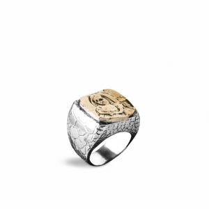 Anello in Argento e Bronzo - La Mona Lisa di Botero