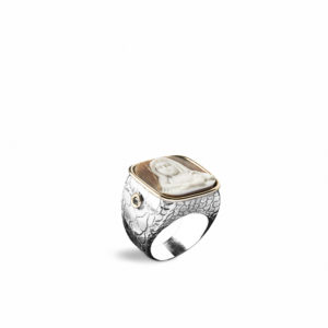 Anello in Cammeo - La Mona Lisa di Botero